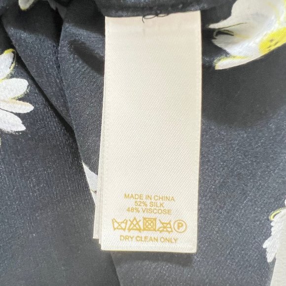 Kate Spade Sleeveless Daisy Silk Top Size S - Picture 4 of 4